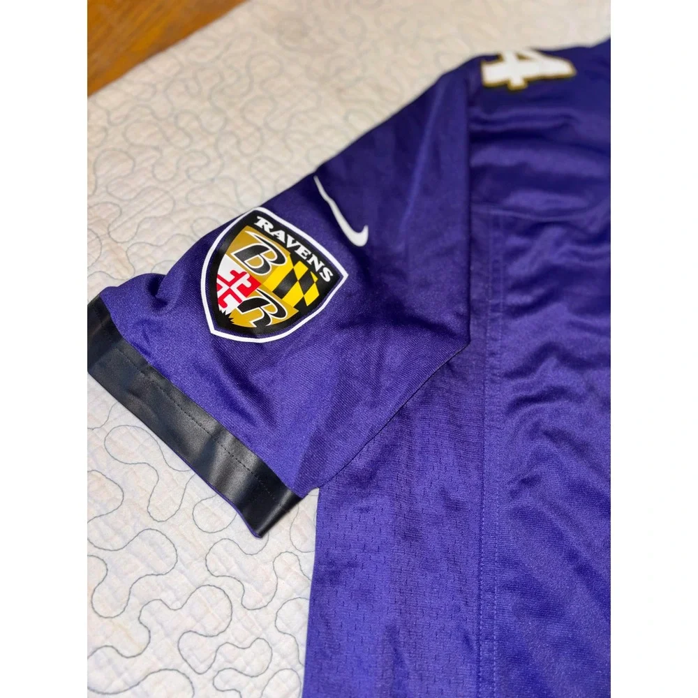 Nike Baltimore Ravens Mens NFL Jersey Size XXL Number 4 Flowers